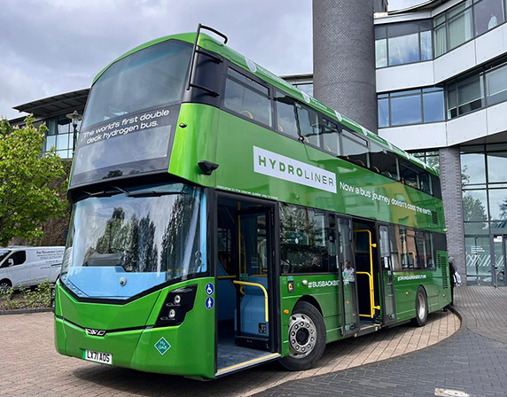 Wrightbus Worlds First Hydrogen Double Decker Bus